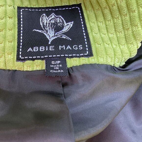 Abbie Mags small green jacket blazer. 0436 - Picture 8 of 9